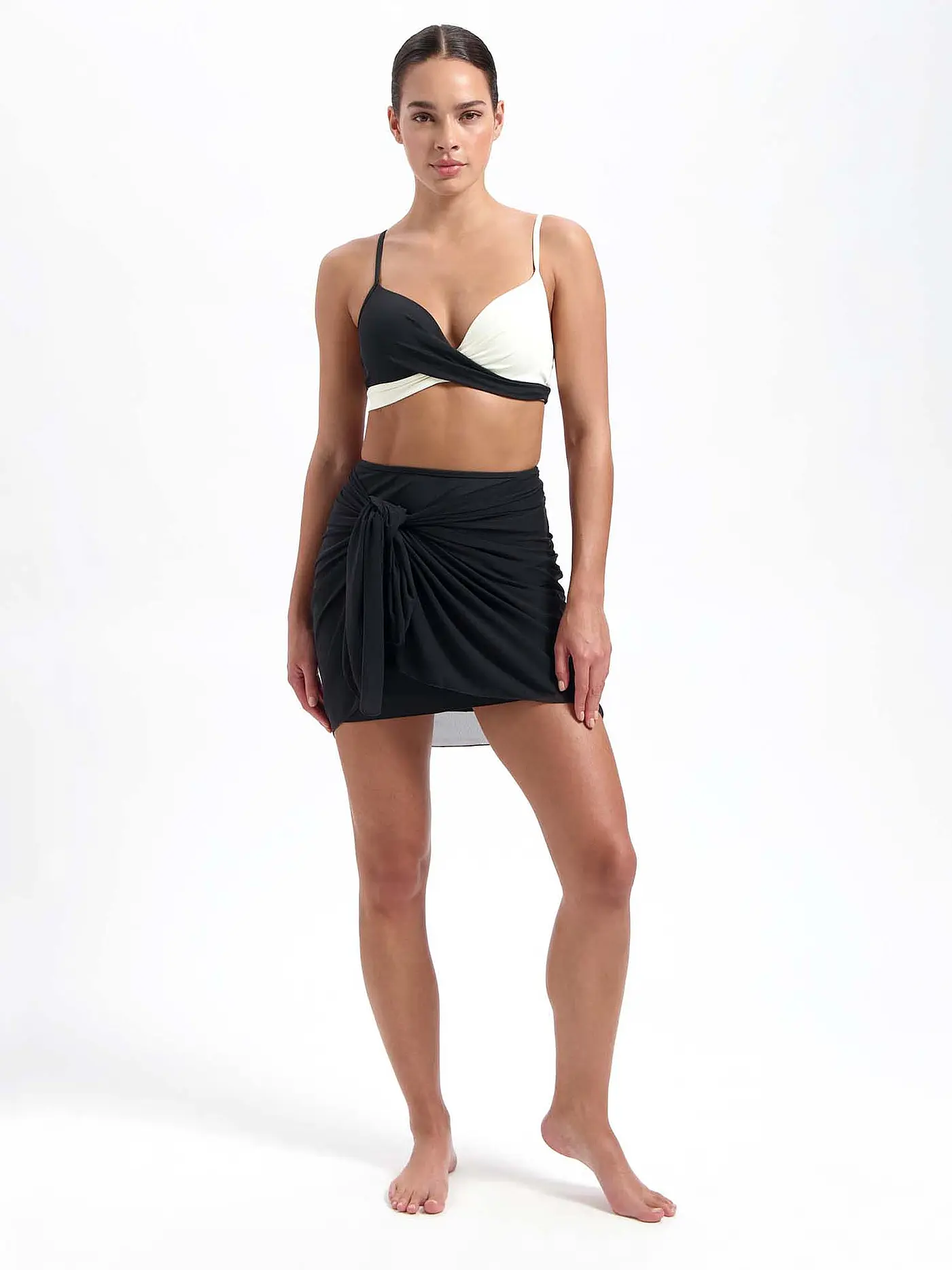 BEACHLIFE | Damen Rock Vanilla and Black | 